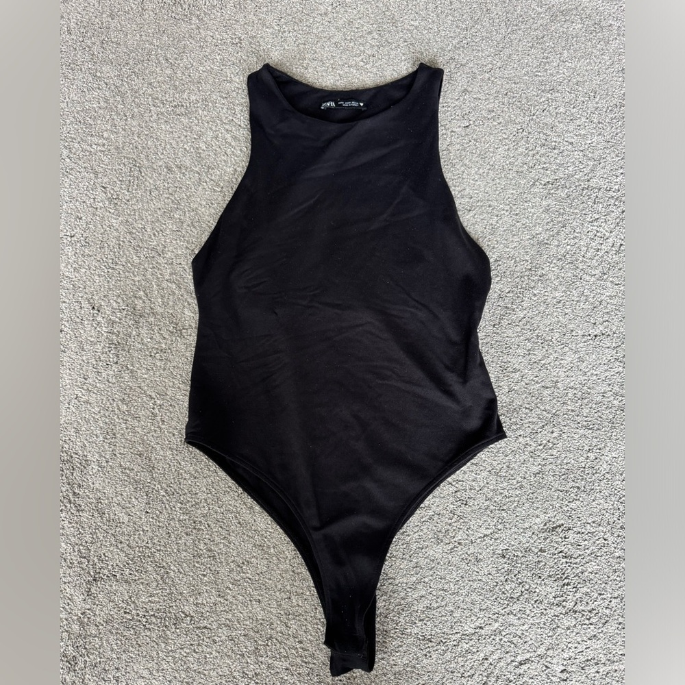 Zara Elegant Black Top